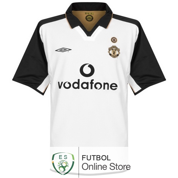 Camiseta Manchester United Segunda Retro 2001-02