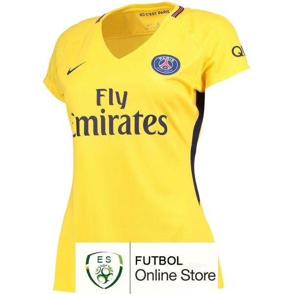 Camiseta Paris Saint Germain Mujer 17/2018 Segunda