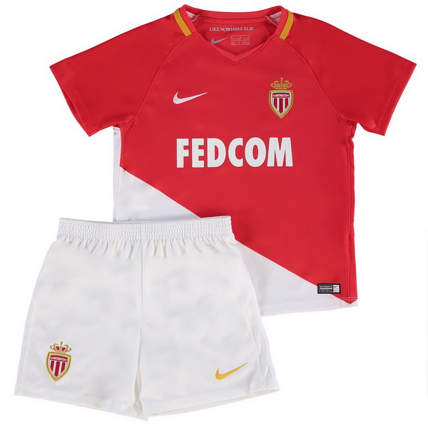 Camiseta AS Monaco Ninos 17/2018 Primera