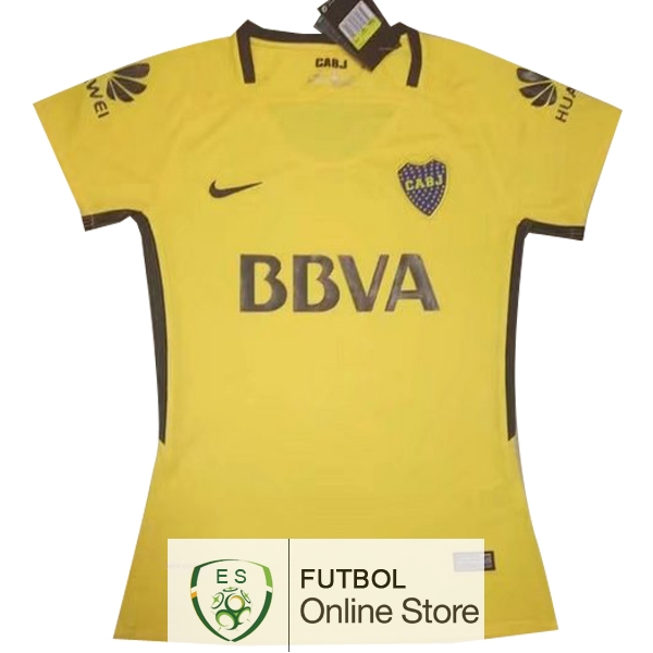 Camiseta Boca Juniors Mujer 17/2018 Segunda