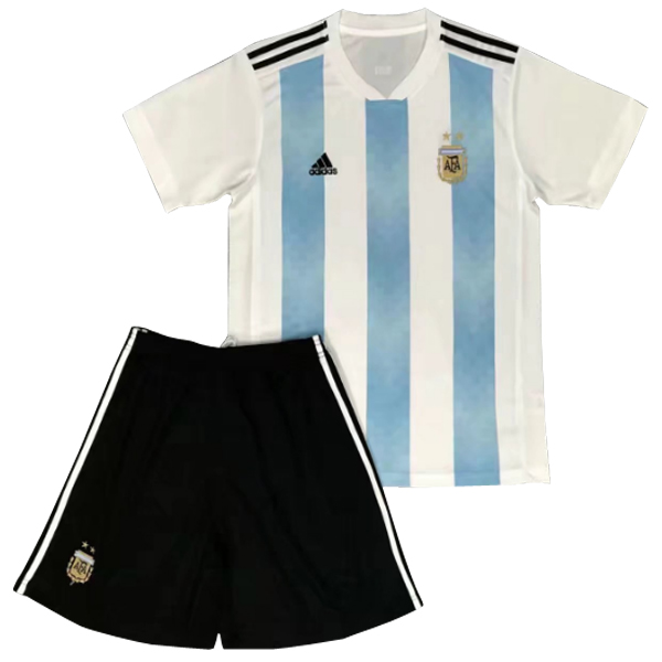 Camiseta Argentina Ninos 2018 Primera