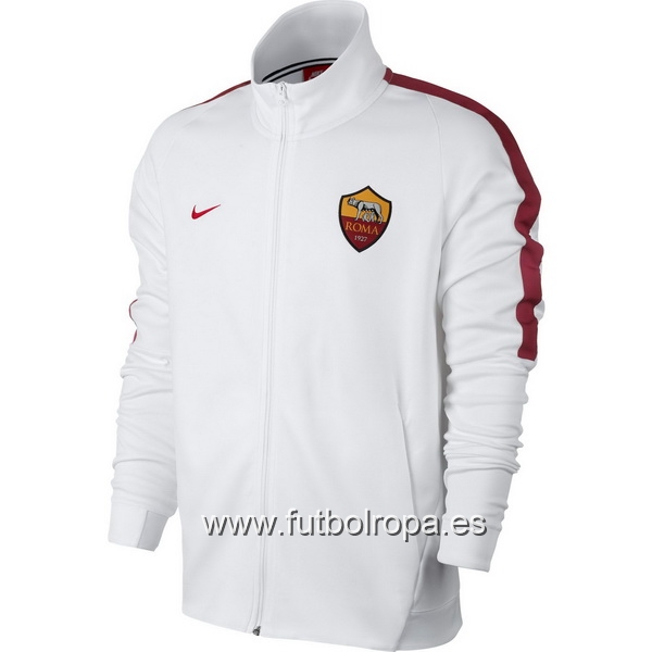 2017/18 Blanco Nike Chaqueta AS Roma 2017/18 Blanco Nike Chaqueta AS Roma