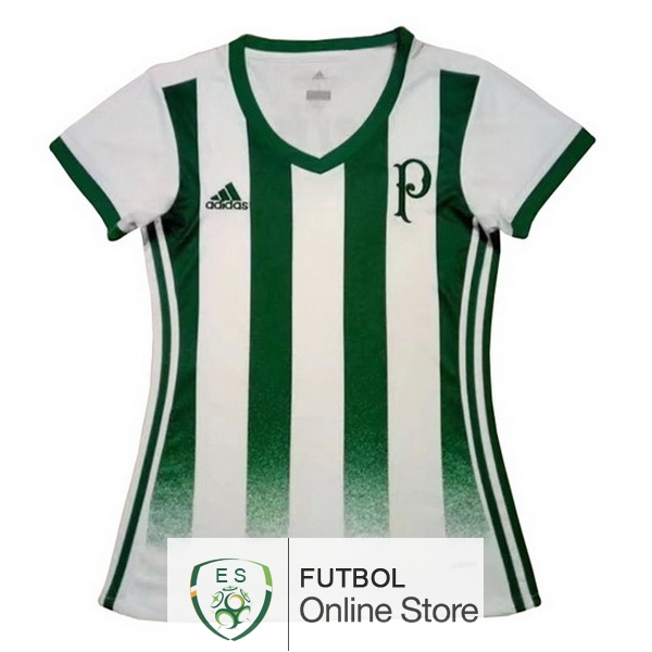 Camiseta Palmeiras Mujer 17/2018 Segunda