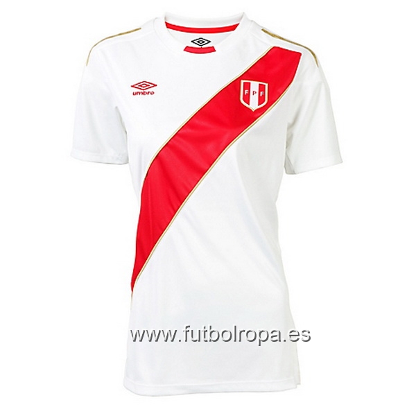 Camiseta Perú Mujer 17/2018 Primera Camiseta Perú Mujer 17/2018 Primera