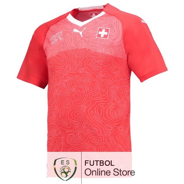 Tailandia Camiseta Suiza 2018 Primera