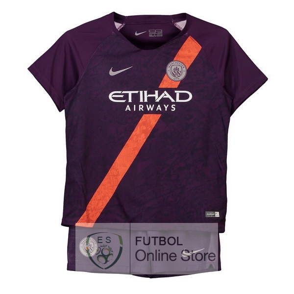 Camiseta Manchester City Ninos 18/2019 Tercera