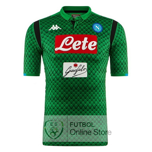 Camiseta Napoli 18/2019 Portero Verde