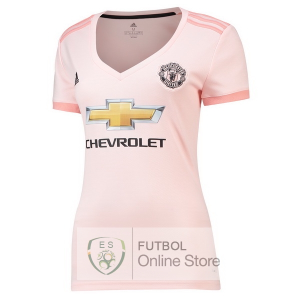 Camiseta Manchester United Mujer 18/2019 Segunda