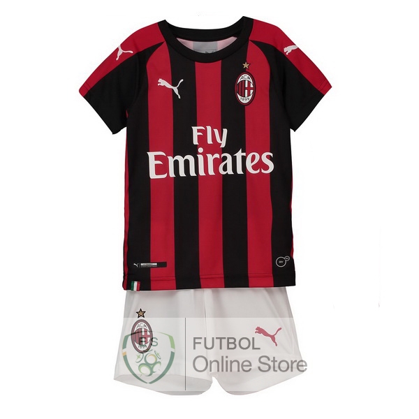 Camiseta Ac Milan Ninos 18/2019 Primera