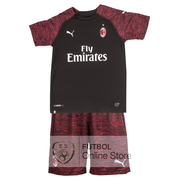 Camiseta Ac Milan Ninos 18/2019 Tercera