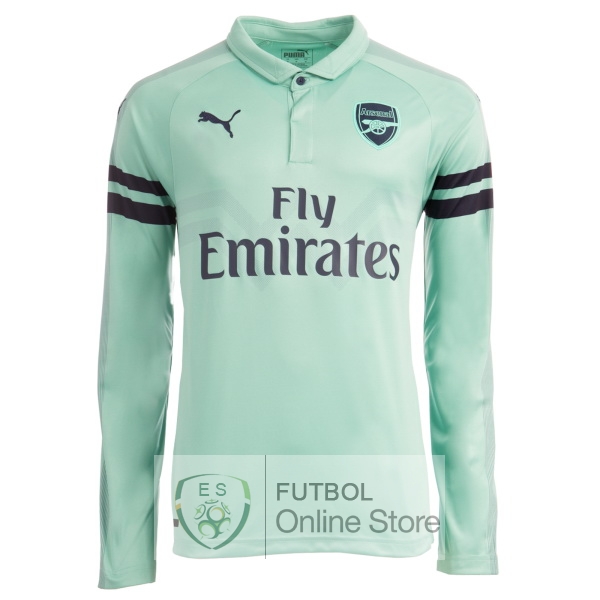 Camiseta Arsenal 18/2019 Manga Larga Tercera