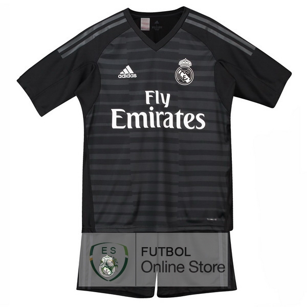 Camiseta Real Madrid Ninos 18/2019 Portero Primera