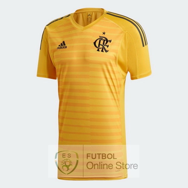 Camiseta Flamengo 18/2019 Portero Amarillo