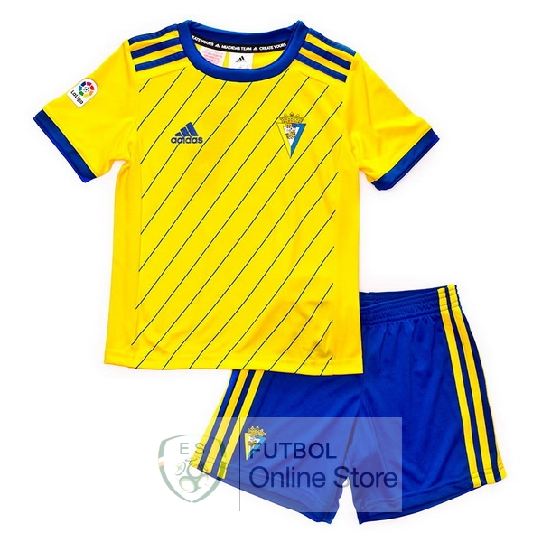 Camiseta Cadiz Ninos 18/2019 Primera