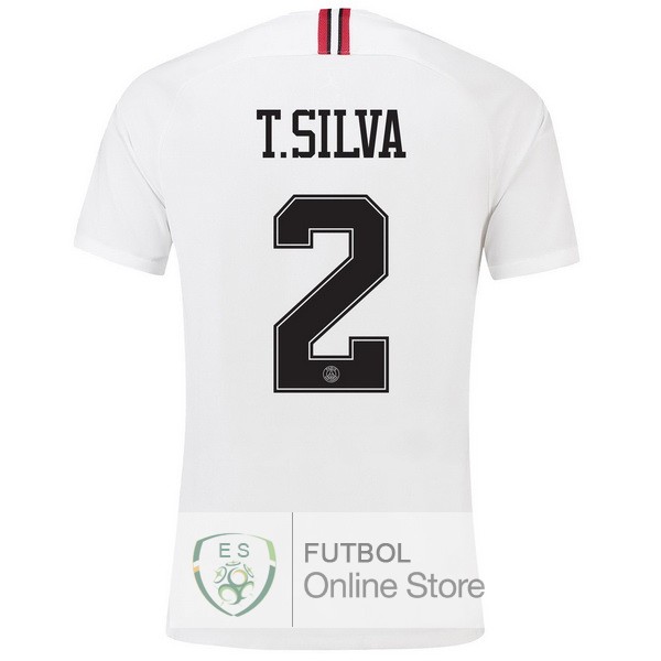 Camiseta T.Silva Paris Saint Germain 18/2019 Tercera Segunda