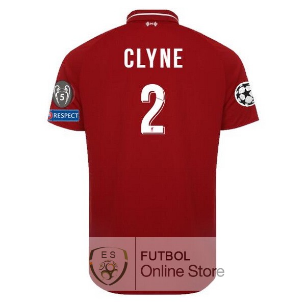 Camiseta Clyne Liverpool 18/2019 Primera
