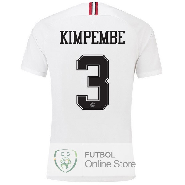 Camiseta Kimpembe Paris Saint Germain 18/2019 Tercera Segunda