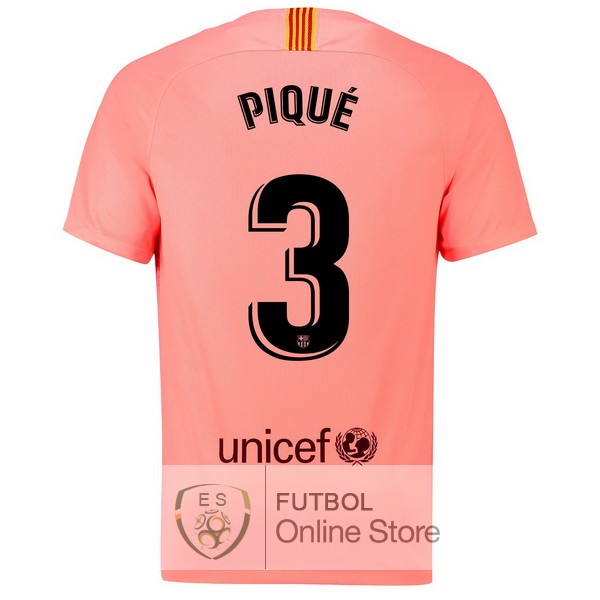 Camiseta Pique Barcelona 18/2019 Tercera