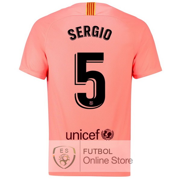 Camiseta Sergio Barcelona 18/2019 Tercera