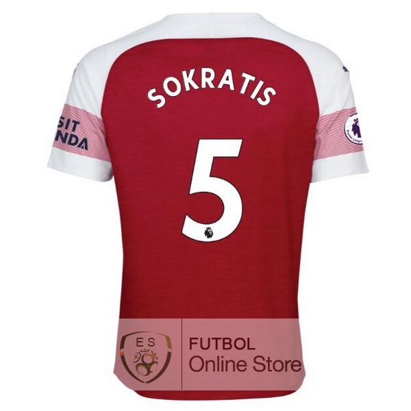 Camiseta Sokratis Arsenal 18/2019 Primera