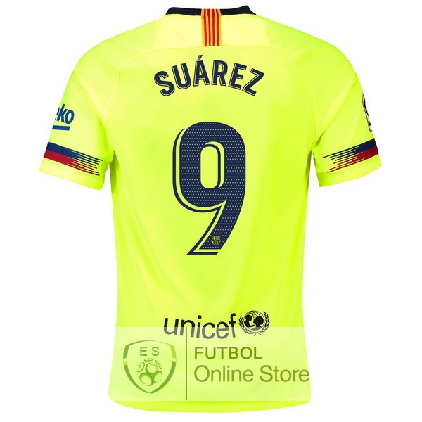 Camiseta Suarez Barcelona 18/2019 Segunda