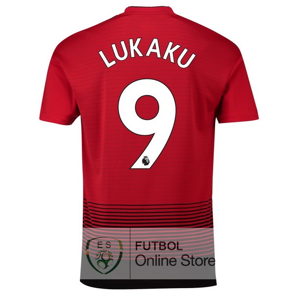 Camiseta Lukaku Manchester United 18/2019 Primera