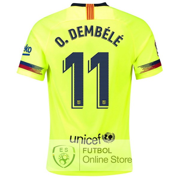 Camiseta O.Dembele Barcelona 18/2019 Segunda