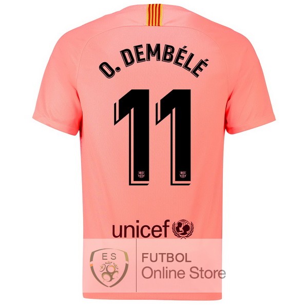 Camiseta O.Dembele Barcelona 18/2019 Tercera