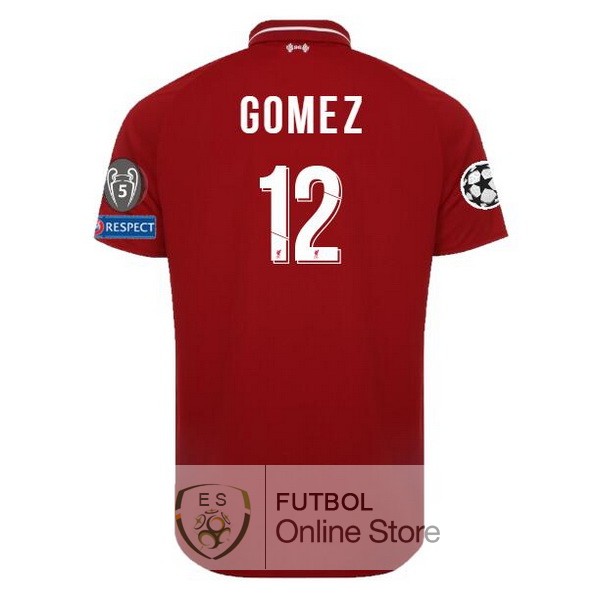 Camiseta Gomez Liverpool 18/2019 Primera