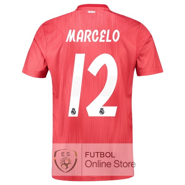 Camiseta Marcelo Real Madrid 18/2019 Tercera