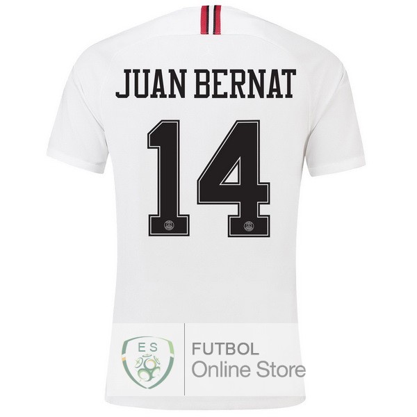 Camiseta Juan Bernat Paris Saint Germain 18/2019 Tercera Segunda