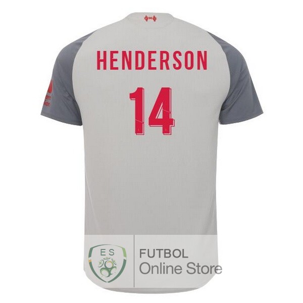 Camiseta Henderson Liverpool 18/2019 Tercera