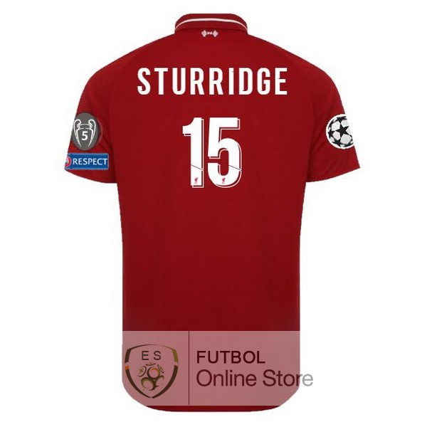 Camiseta Sturridge Liverpool 18/2019 Primera