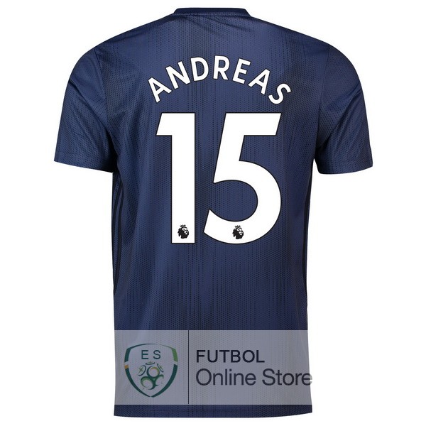 Camiseta Andreas Manchester United 18/2019 Tercera