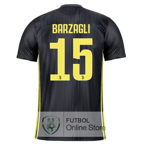 Camiseta Barzagli Juventus 18/2019 Tercera