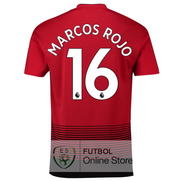 Camiseta Marcos Rojo Manchester United 18/2019 Primera