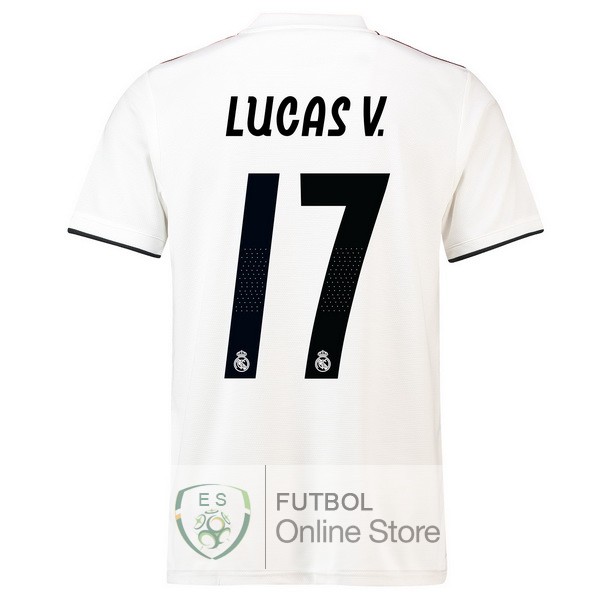 Camiseta Lucas V. Real Madrid 18/2019 Primera