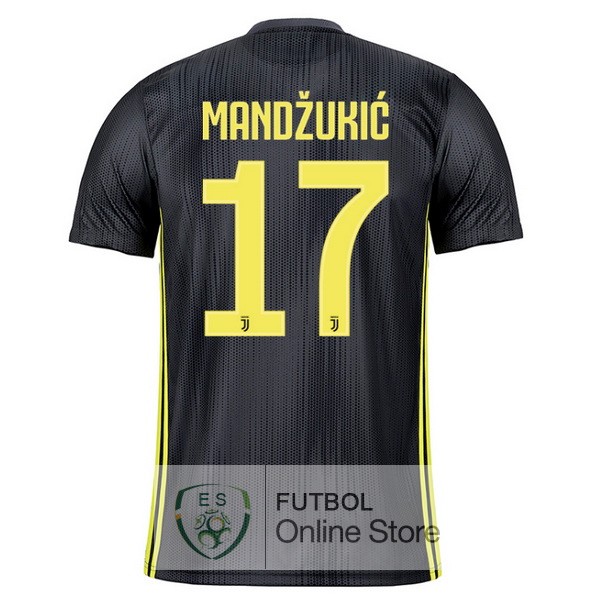 Camiseta Mandzukic Juventus 18/2019 Tercera