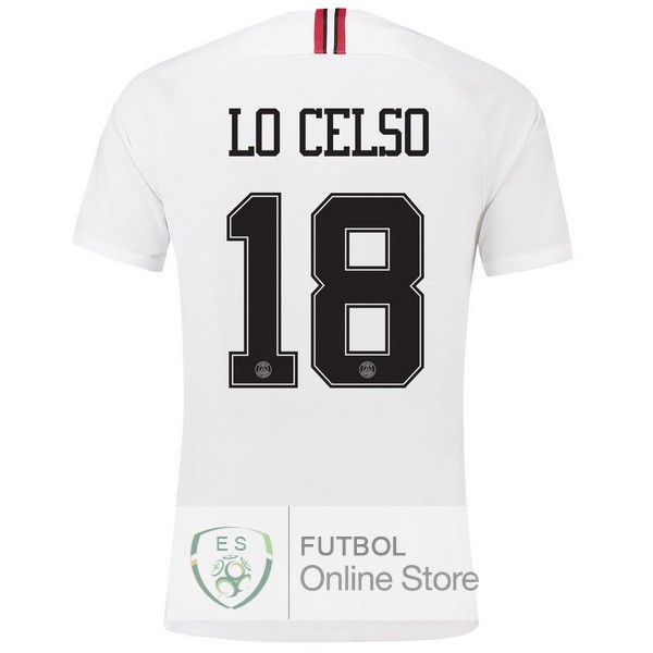 Camiseta Lo Celso Paris Saint Germain 18/2019 Tercera Segunda
