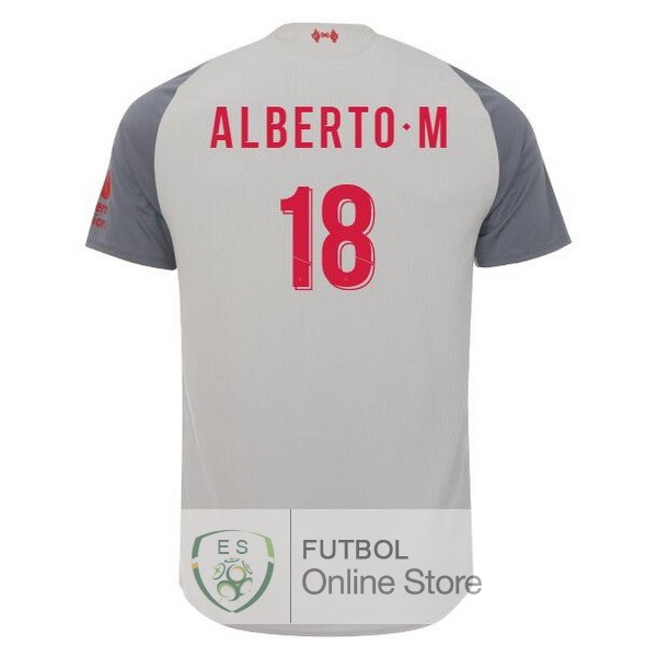 Camiseta Alberto.M Liverpool 18/2019 Tercera