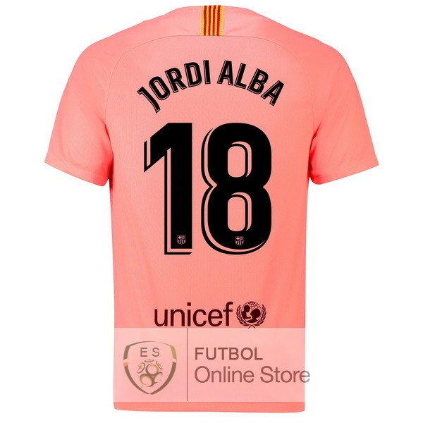 Camiseta Jordi Alba Barcelona 18/2019 Tercera