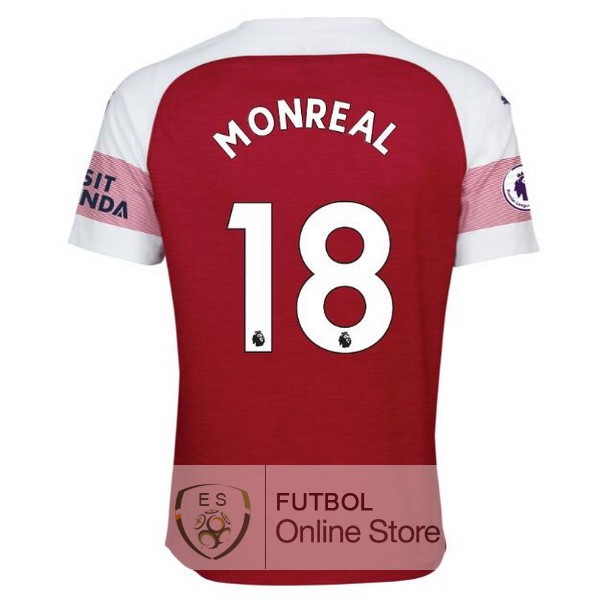 Camiseta Monreal Arsenal 18/2019 Primera