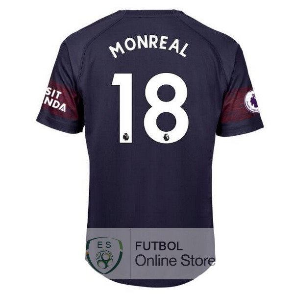 Camiseta Monreal Arsenal 18/2019 Segunda