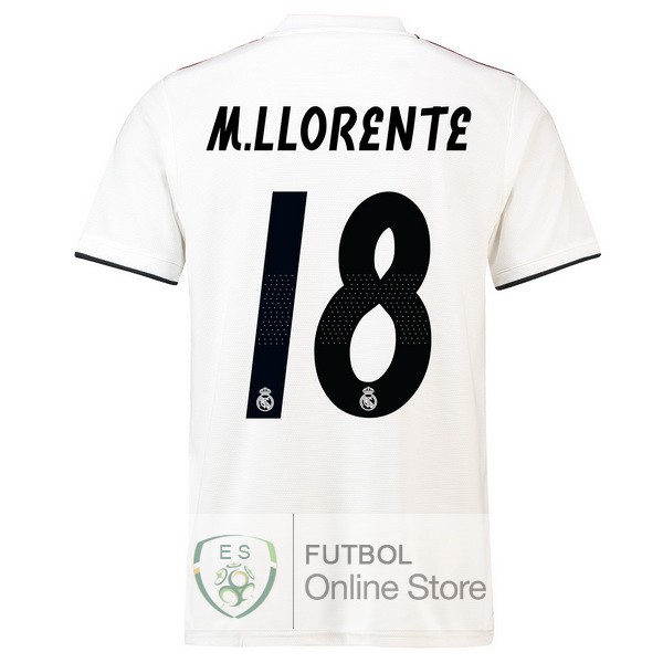Camiseta M.Llorente Real Madrid 18/2019 Primera