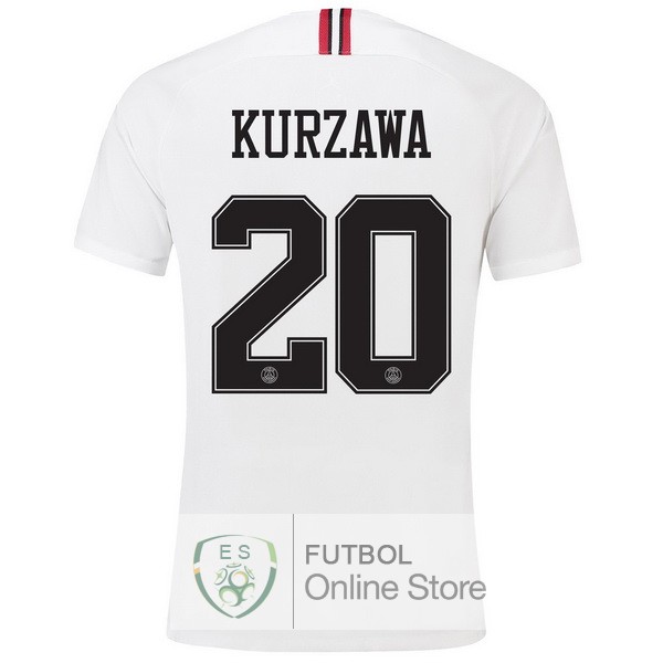 Camiseta Kurzawa Paris Saint Germain 18/2019 Tercera Segunda