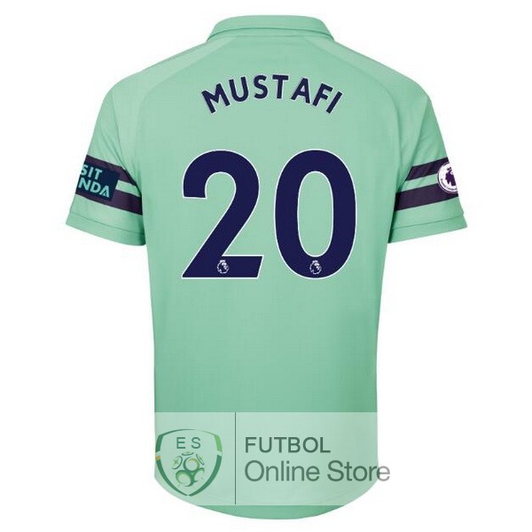 Camiseta Mustafi Arsenal 18/2019 Tercera