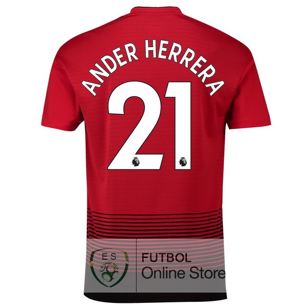 Camiseta Ander Herrera Manchester United 18/2019 Primera