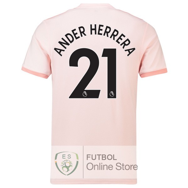 Camiseta Ander Herrera Manchester United 18/2019 Segunda