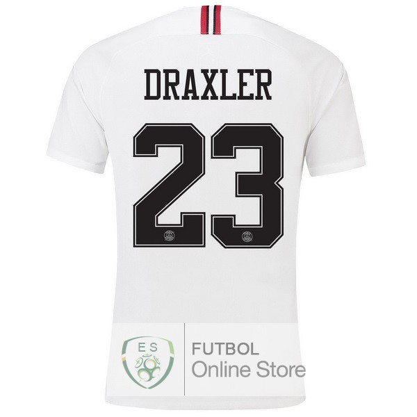 Camiseta Draxler Paris Saint Germain 18/2019 Tercera Segunda