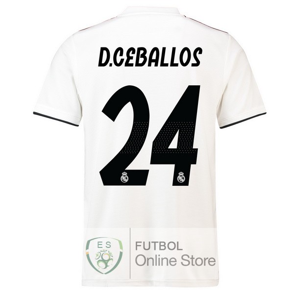 Camiseta D.Ceballos Real Madrid 18/2019 Primera